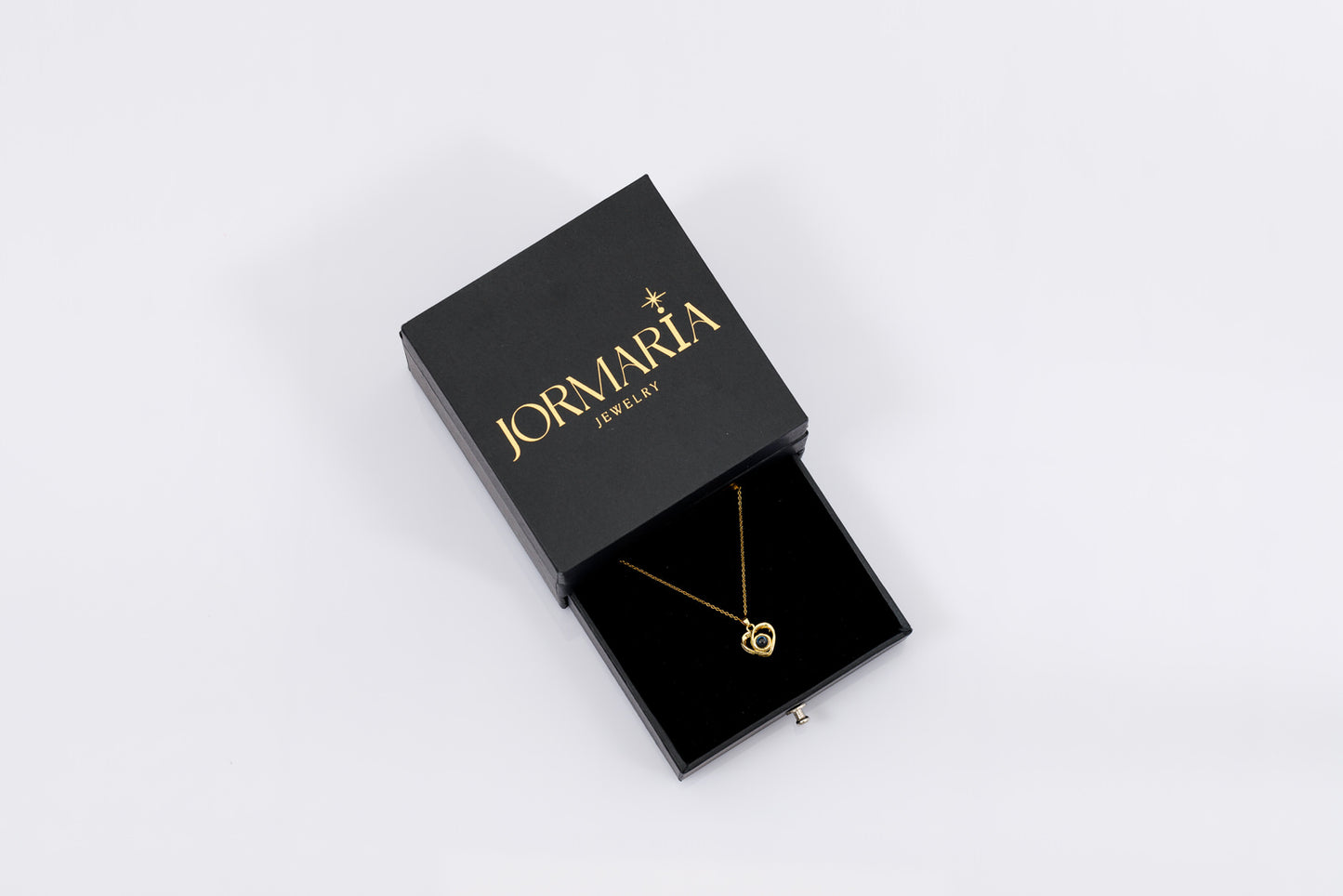 Jormaria™ 100 Dilde Seni Seviyorum Kolyesi