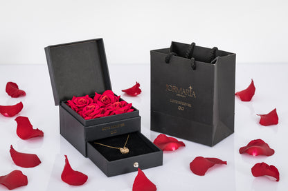 Jormaria™ 14 Ayar Altın Kaplama Açılabilir Yonca Kolye