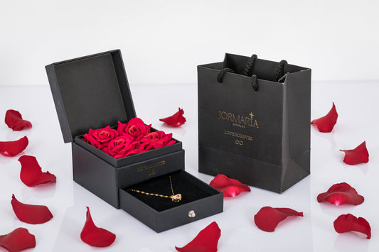 Jormaria™  14 Ayar Altın Kaplama Hearts Kolye