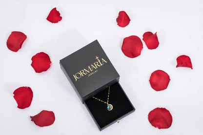 Jormaria™  14 Ayar Altın Kaplama Gökyüzü Kolye