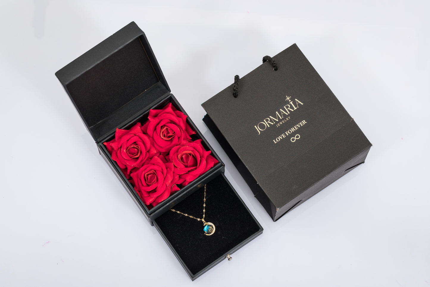 Jormaria™  14 Ayar Altın Kaplama Gökyüzü Kolye