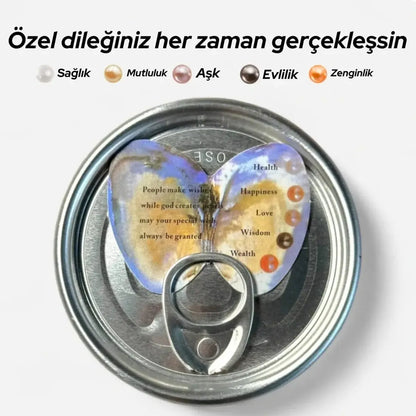 Jormaria™ Canlı İstiridye İnci Kafesli Kolye