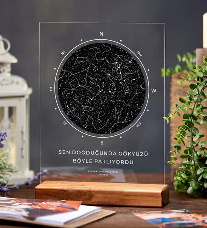 Jormaria™ Gökyüzü Yıldız Haritası