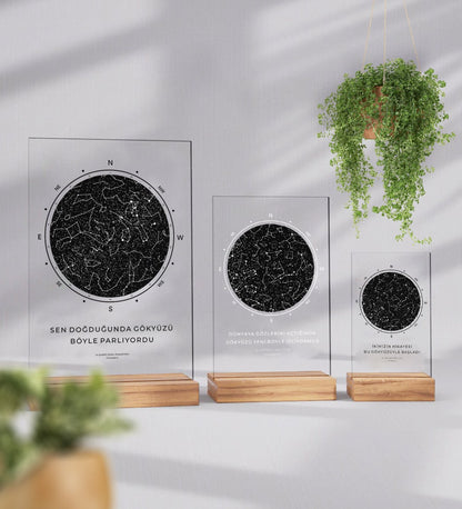 Jormaria™ Gökyüzü Yıldız Haritası